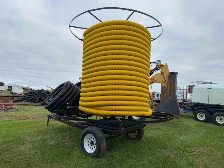 tile-cart-w/partial-roll-of-4”-plastic-image-3