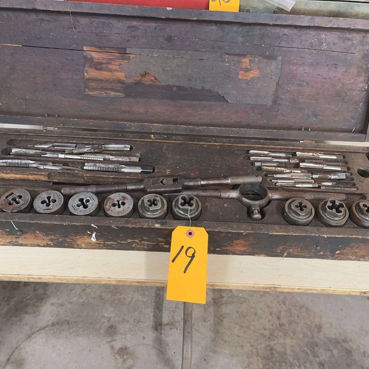 Antique Tool & Die Set