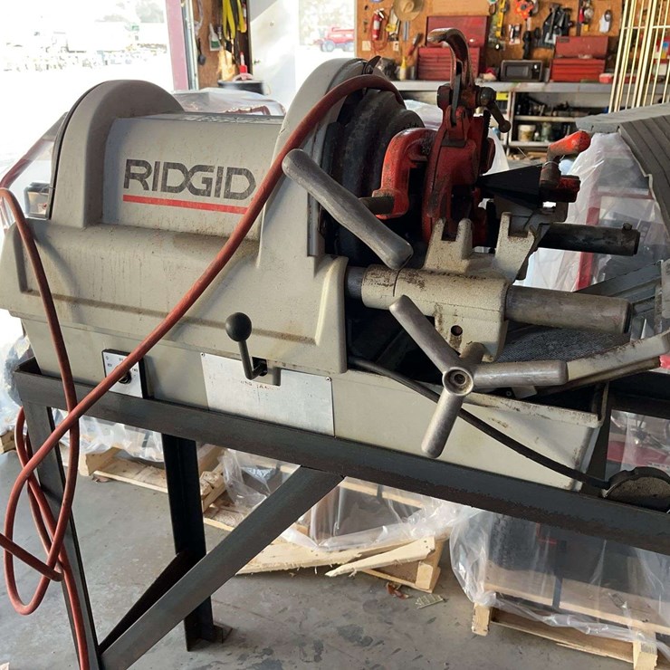 Ridgid 1822-I pipe threading machine