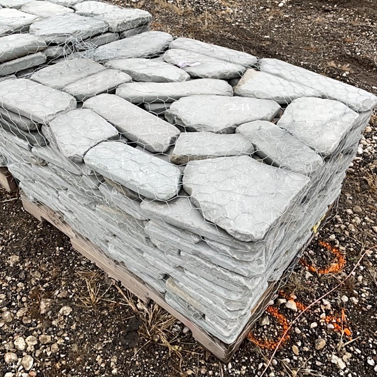 PALLET OF STONES