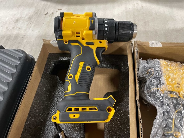 #8704-•-new-20v-dewalt-compatible-hammer-drill-(t14)-image-1