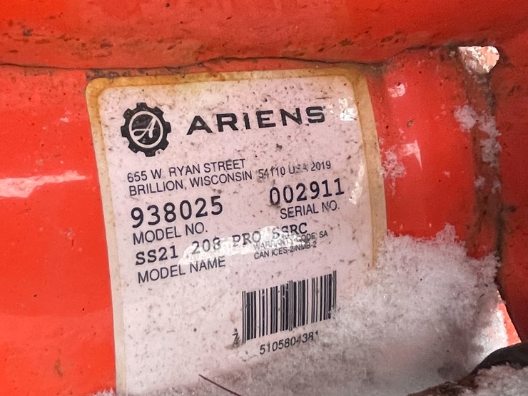 #2707-•-ariens-professional-21-snow-blower-(fall-creek,-wi)-image-20