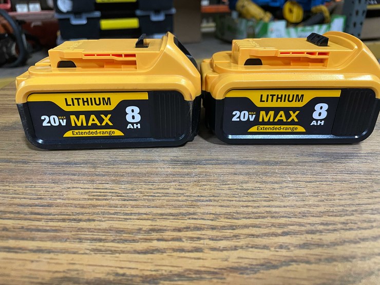 #8671-•-(2)-20-volt-dewalt-compatible-batteries-(pr11)-image-1