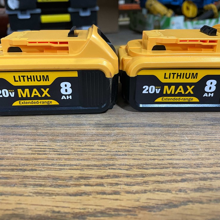 #8671 • (2) 20 Volt DeWalt Compatible Batteries (PR11)