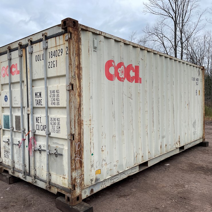 #122 • 20' Standard Height Shipping Container (Marenisco, MI)