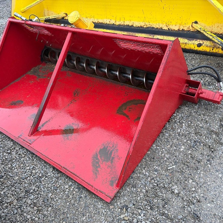 SILT SOCK HOPPER SKID STEER ATTACHMENT,