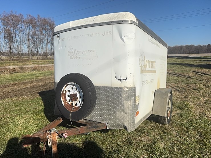 pace-american-enclosed-cargo-trailer,-5’-x-8’,-side-entry-door,-rear-cargo-doors,-rough,-*-titled-*-image-8