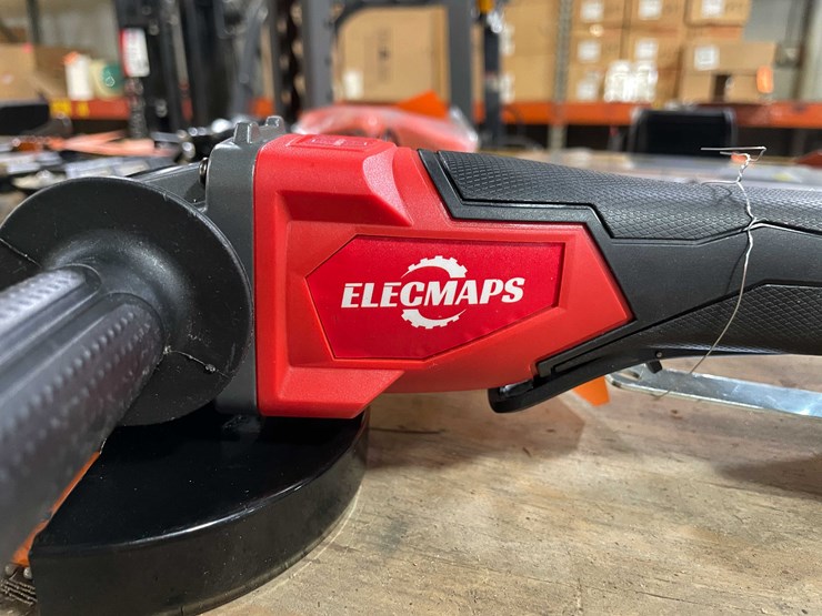 #8685-•-milwaukee-compatible-18-volt-right-angle-grinder/cut-off-tool-with-8ah-battery-(pr12)-image-2