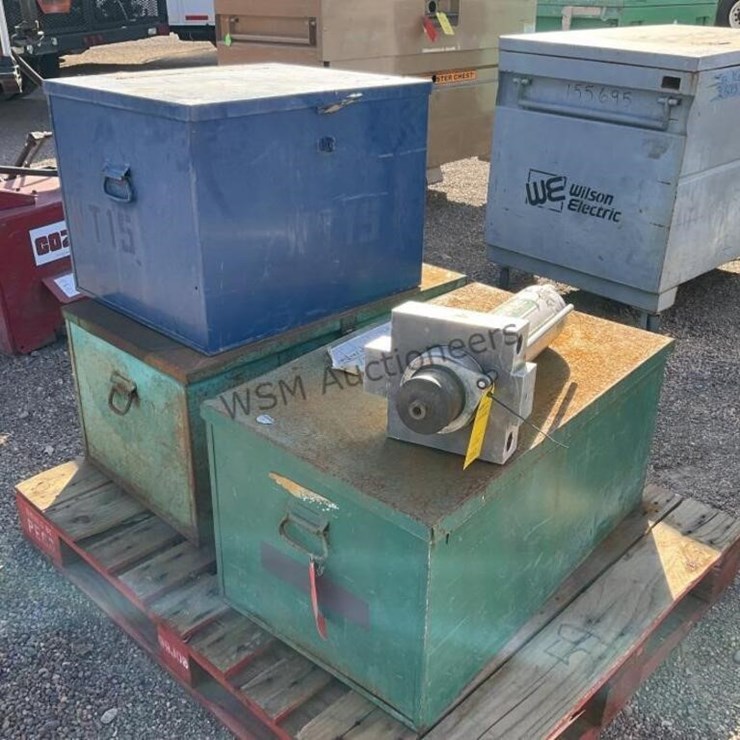 PALLET OF MISC HYDRAULIC BENDER PARTS