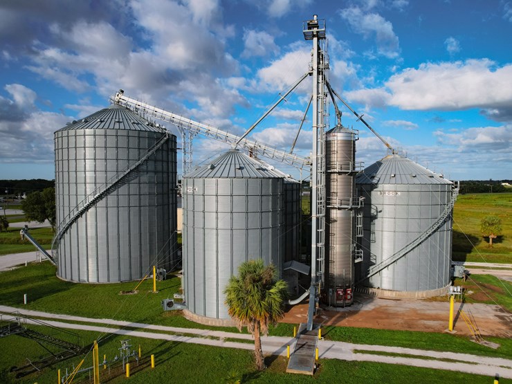 brock-48'x16'-flat-bottom-grain-storage-tank-image-1