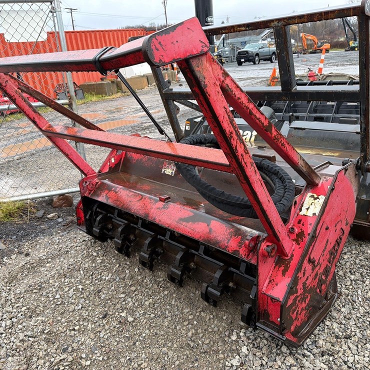 FECON BH74 74IN. MULCHER SKID STEER ATTACHMENT SN:00B074010309