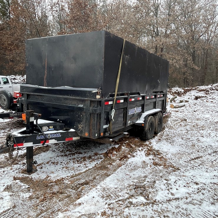 #2706 • Load Trail Trailer with SCAG Vacuum System (WI Title in Delay) (Fall Creek, WI)