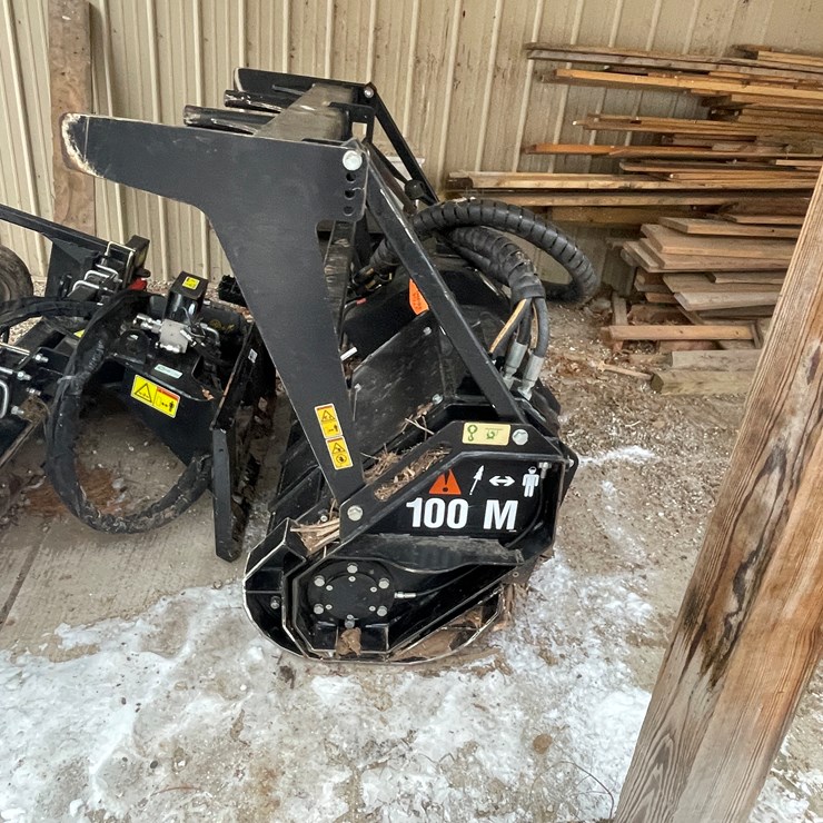 #2704 • CAT Skid Steer Forrest Mulcher (Fall Creek, WI)