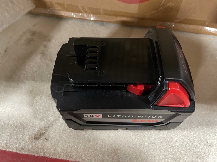 #8717-•-new-milwaukee-compatible-work-light-with-battery-(t14)-image-3