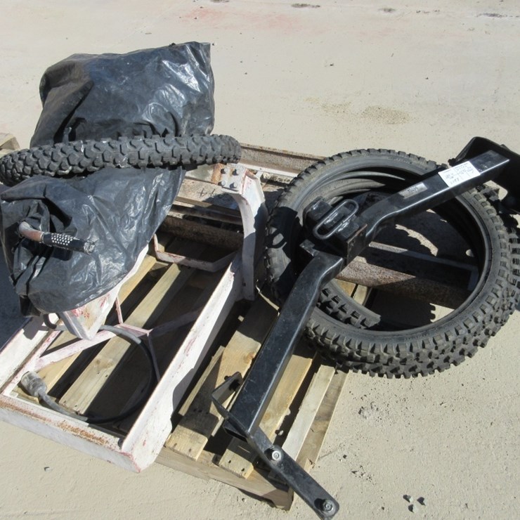 Lot Of Bike Tires, Tow Hitch, Etc