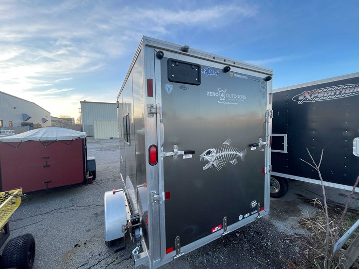 #1399-•-2018-zero-4-outdoors-6'-x-10'-all-aluminum-drop-down-ice-shanty-(of)-image-6