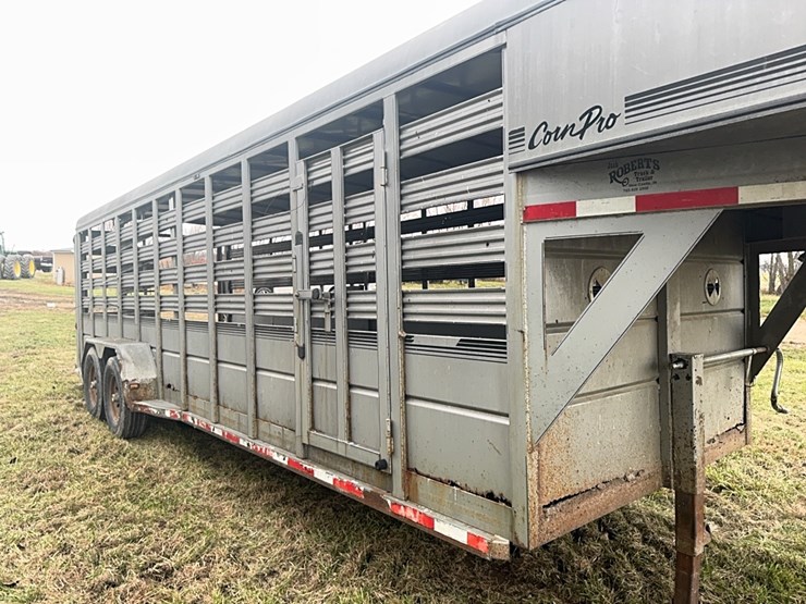 2007-corn-pro-24’-x-7’ft,-steel-livestock-trailer,-model-sg24-7s,-tandem-axle,-wood-floor,-*4mjsg24277e046352*,-title-in-hand-image-26