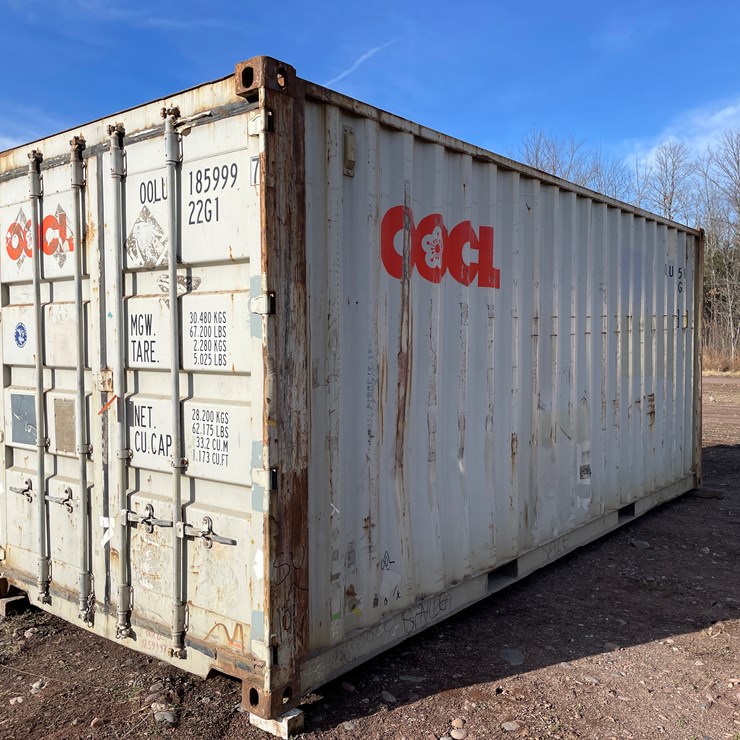 #116 • 20' Standard Height Shipping Container (Marenisco, MI)