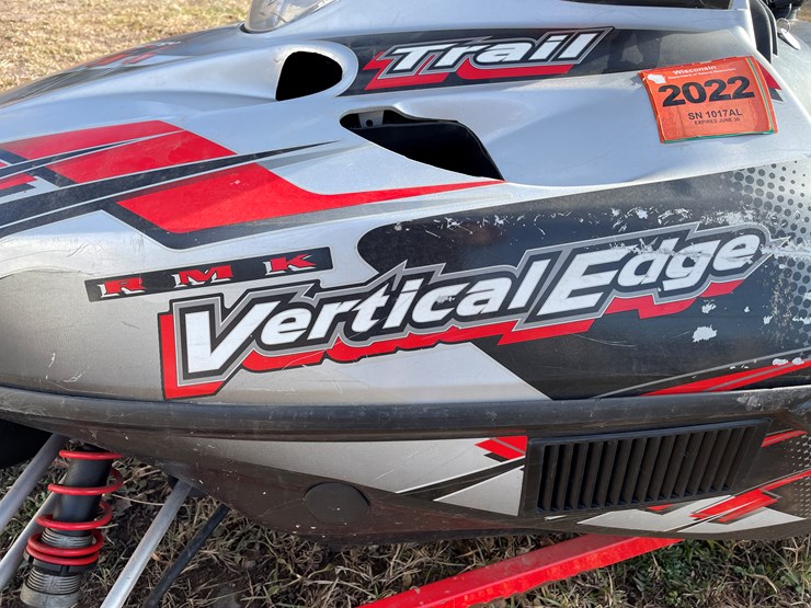 #504-•-2003-polaris-rmk-vertical-edge-snowmobile-(marenisco,-mi)-(no-reg-card)-(sells-with-bill-of-sale-only)-image-9