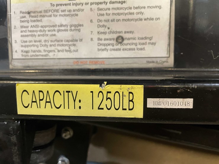 #8689-•-low-profile-capacity-motorcycle-dolly-(pr17)-image-2