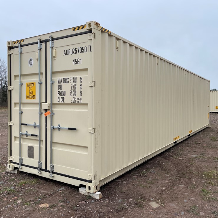 #106 • 40' Hi-Cube Shipping Container (Marenisco, MI)