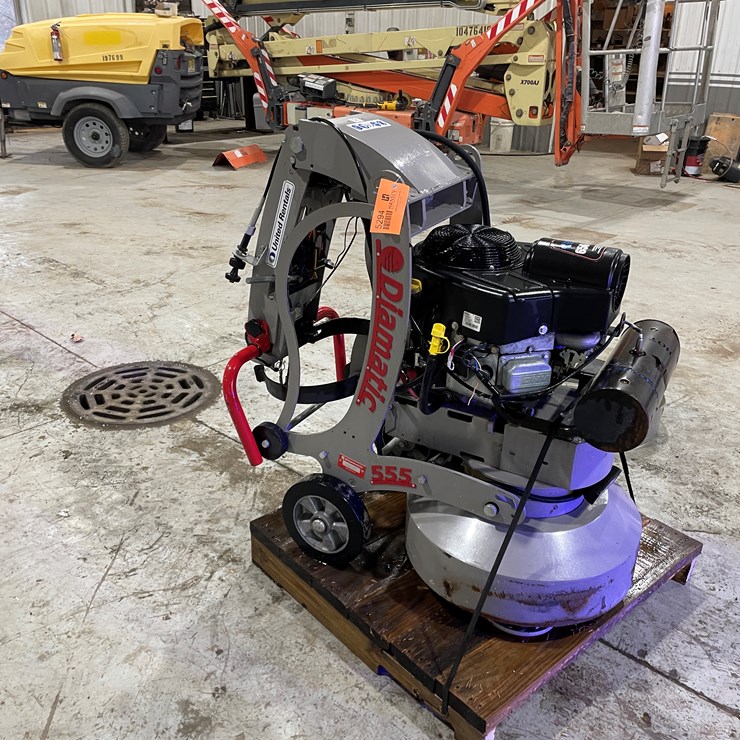 #470 • 2021 Diamatic 555 3-Head Concrete Grinder (Bryant, WI)