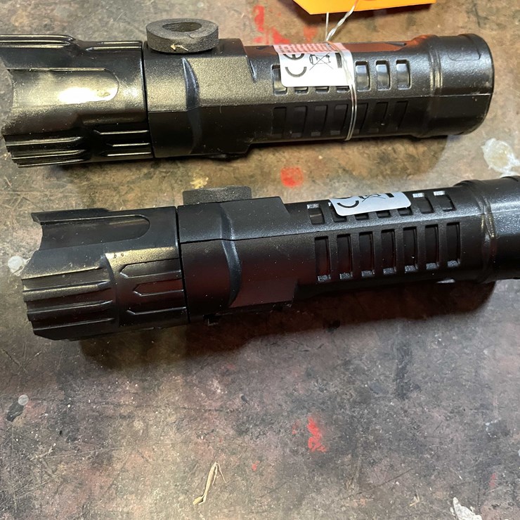 #8681 • (2) Tactical LED Flashlights (PR12)