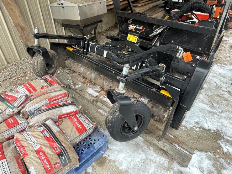 #2705-•-cat-skid-steer-power-rake-(fall-creek,-wi)-image-7