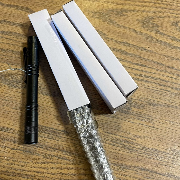 #8647 • (4) LED Mechanic's Flashlights (PR11)