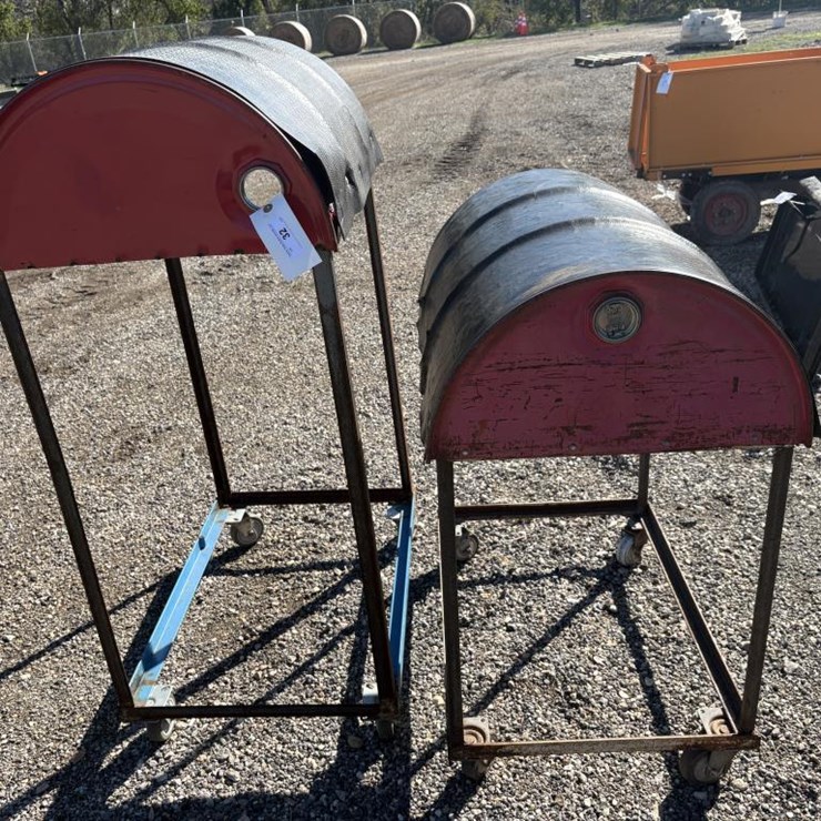 #32 • (3) 1/2 Drum Rug Dryers