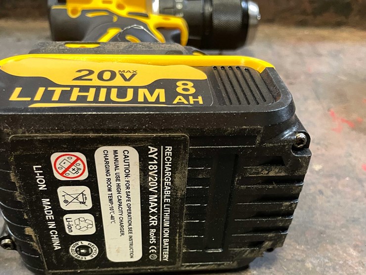 #8677-•-dewalt-compatible-20-volt-cordless-hammer-drill-and-battery-(pr12)-image-8