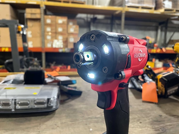 #8686-•-milwaukee-compatible-18-volt-cordless-1/2"-impact-and-8ah-battery-(pr13)-image-6