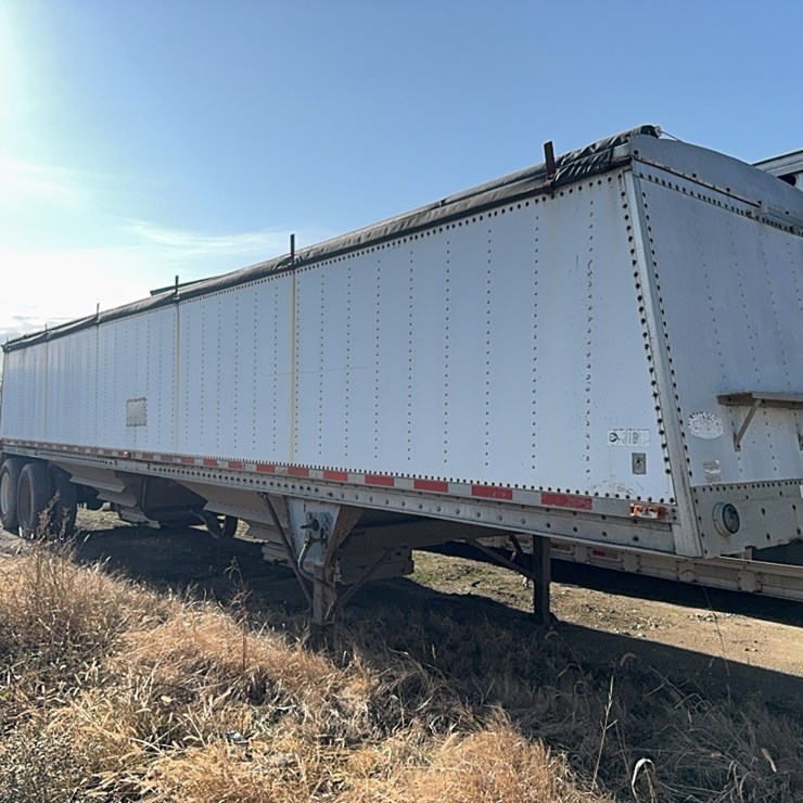 1991 Chamberlain Hopper Bottom, JDWH-100, 40’, Spring Ride, manual tarp, *1C1MAFXD0MA214512*, Titled