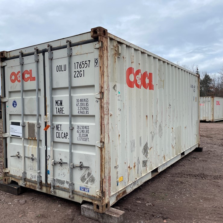 #120 • 20' Standard Height Shipping Container (Marenisco, MI)