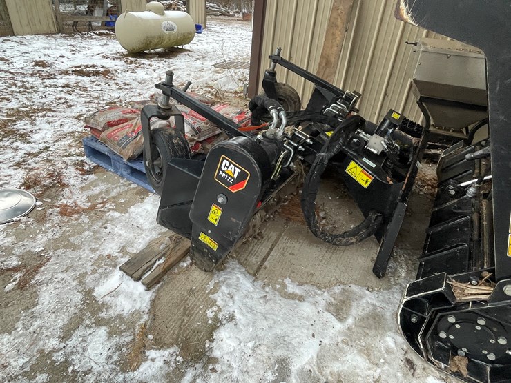 #2705-•-cat-skid-steer-power-rake-(fall-creek,-wi)-image-5