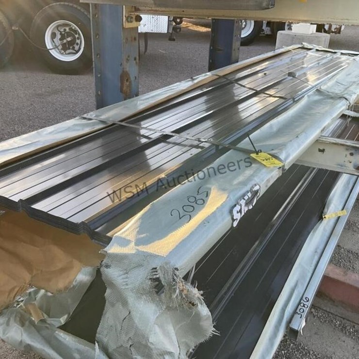 BUNDLE OF 12FT METAL ROOF PANELS