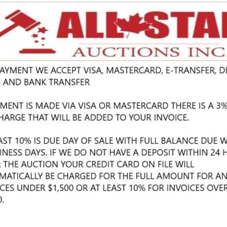 PICK UP SCHEDULE BY APPOINTMENT ONLY