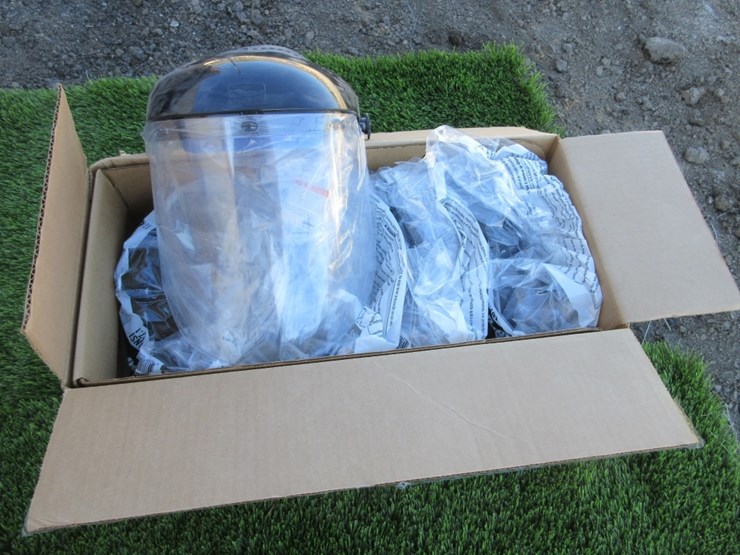 new-unused-5-piece-bullard-face-shields-image-1