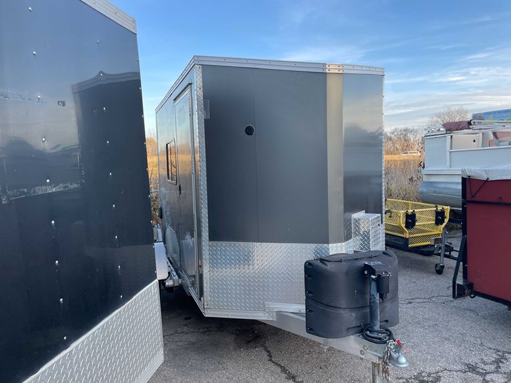 #1399-•-2018-zero-4-outdoors-6'-x-10'-all-aluminum-drop-down-ice-shanty-(of)-image-3