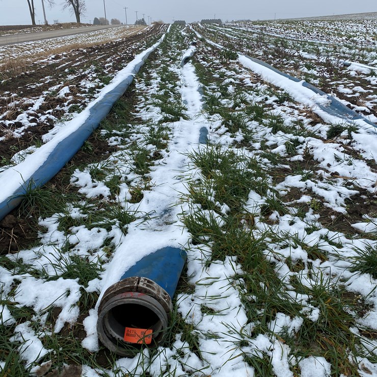 #8470 • 660' Section of 10" Bulldog Mainline Hose (New Holstein, WI)