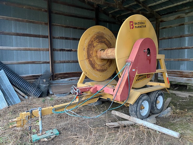 #1060-•-bazooka-farmstar-hr1000-hose-reel-(spring-valley,-wi)-image-1