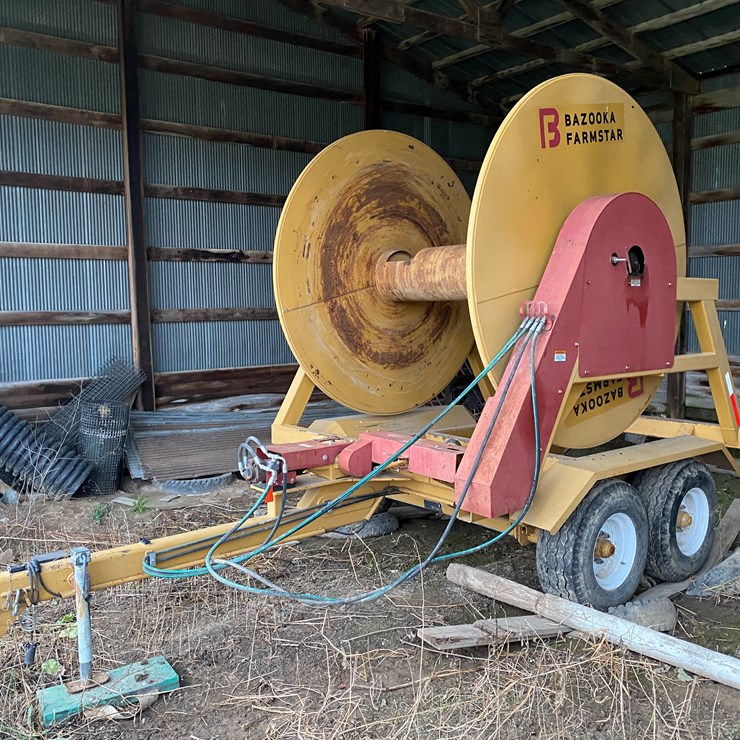 #1060 • Bazooka Farmstar HR1000 Hose Reel (Spring Valley, WI)