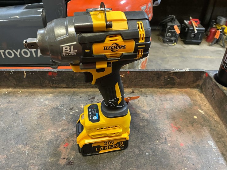 #8678-•-dewalt-compatible-20-volt-cordless-1/2"-impact-and-battery-(pr13)-image-3