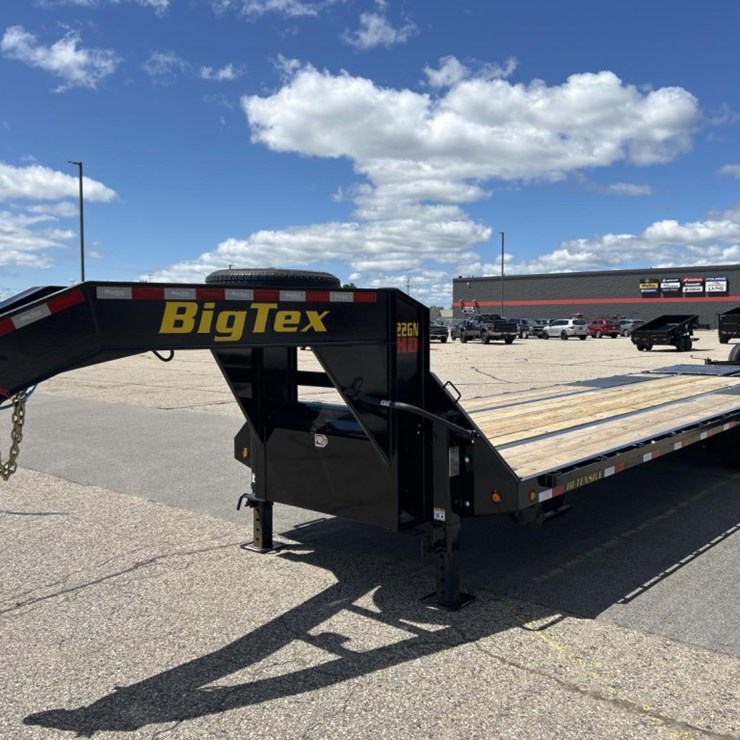 #1448 • 2025 Unused Big Tex 22GN Gooseneck Trailer