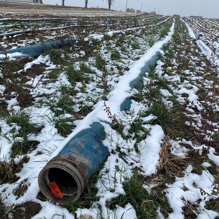 #8486 • Section of 10" Bulldog Mainline Hose (New Holstein, WI)