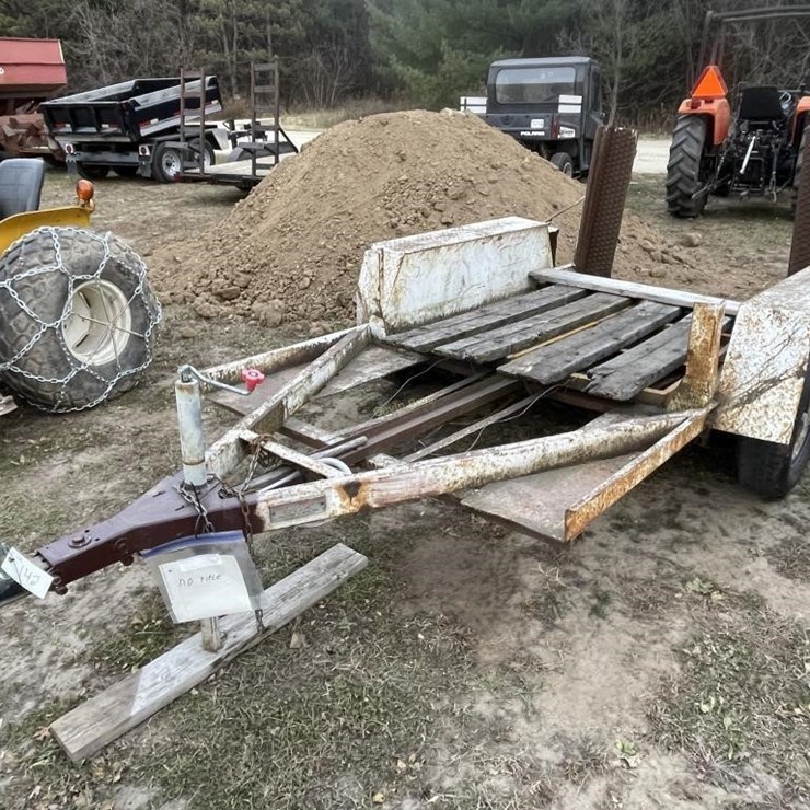 5' x 10' Tandem Axle Trailer