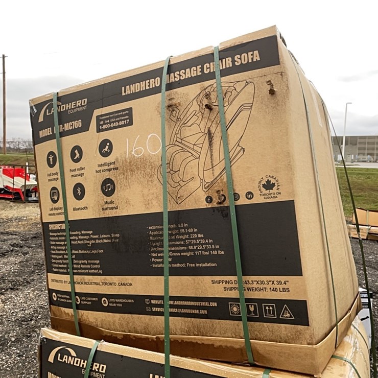 NEW LANDHONOR MASSAGE CHAIR NEW SUPPORT EQUIPMENT