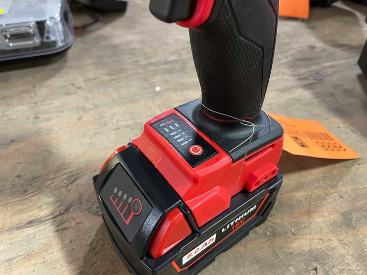 #8686-•-milwaukee-compatible-18-volt-cordless-1/2"-impact-and-8ah-battery-(pr13)-image-4