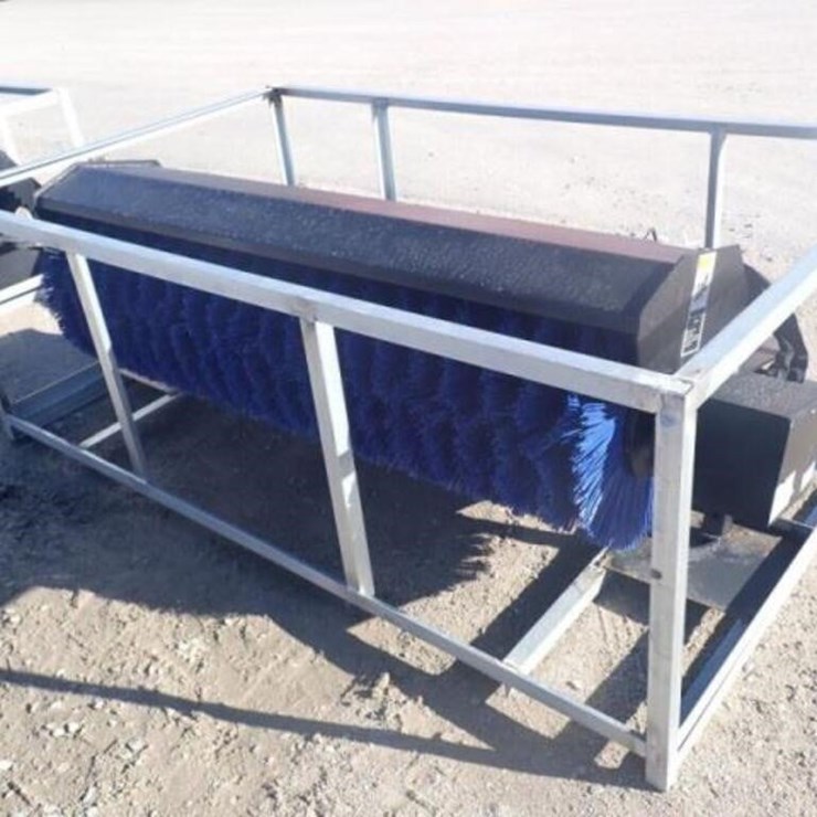 UNUSED Great Bear 72 In. Angle Skid Steer Broom