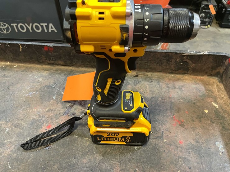 #8677-•-dewalt-compatible-20-volt-cordless-hammer-drill-and-battery-(pr12)-image-3